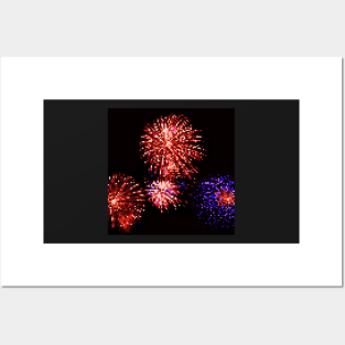 Pixel Firework No.61 Posters and Art